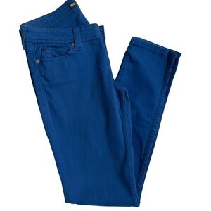 Levi’s Demi Curve Low Rise Skinny Jeans Cobalt Blue size 7/28